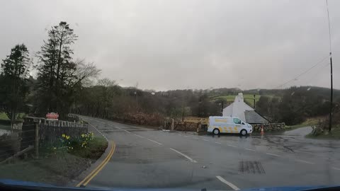 Driving to 2 bridges Dartmoor GoPro March 2023