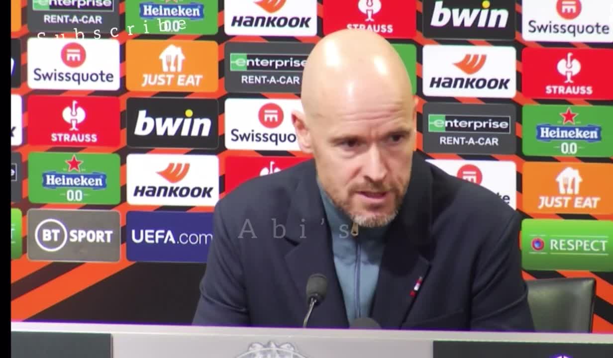 Anthony showboating 😂- Erik ten Hag reaction, substitution, and opinion😆