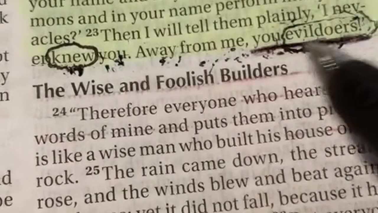 This bible verse is scary