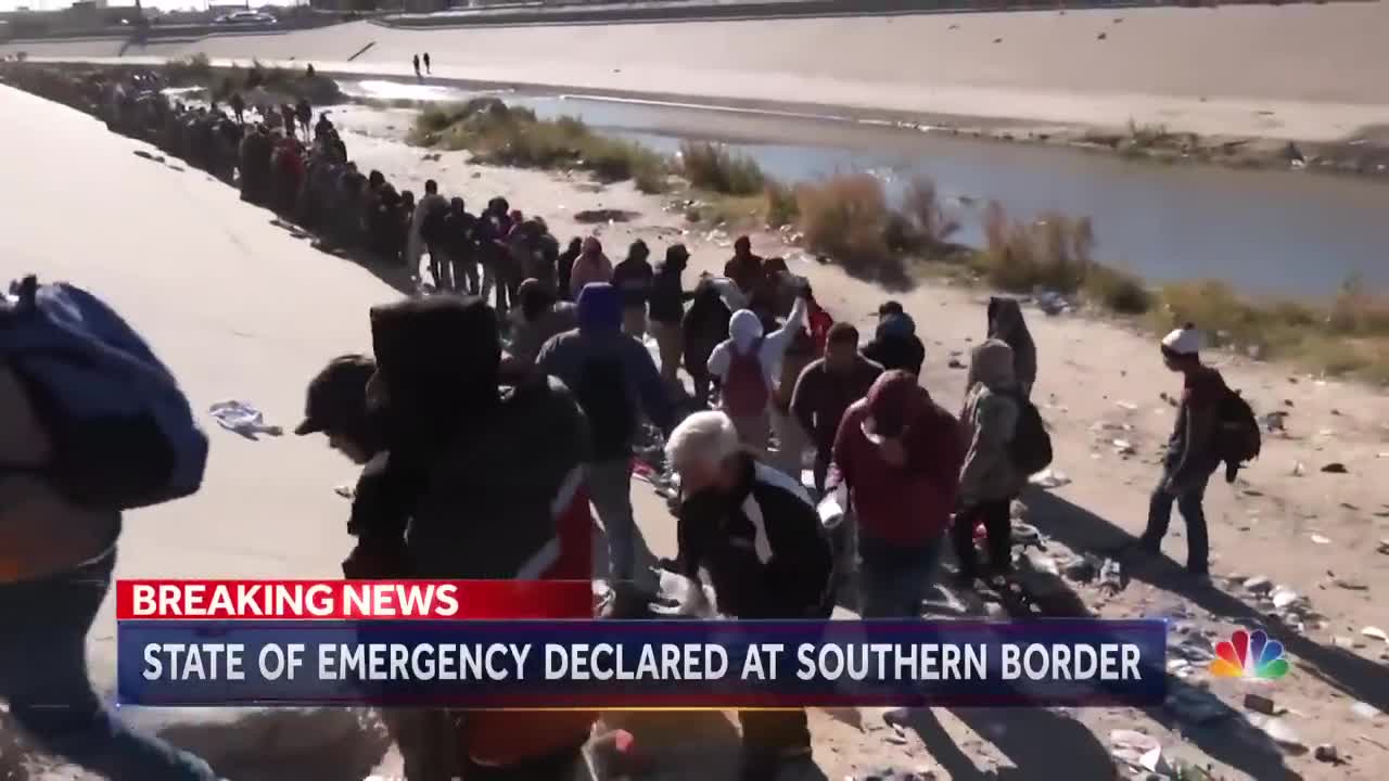 State Of Emergency Declared At Texas Border