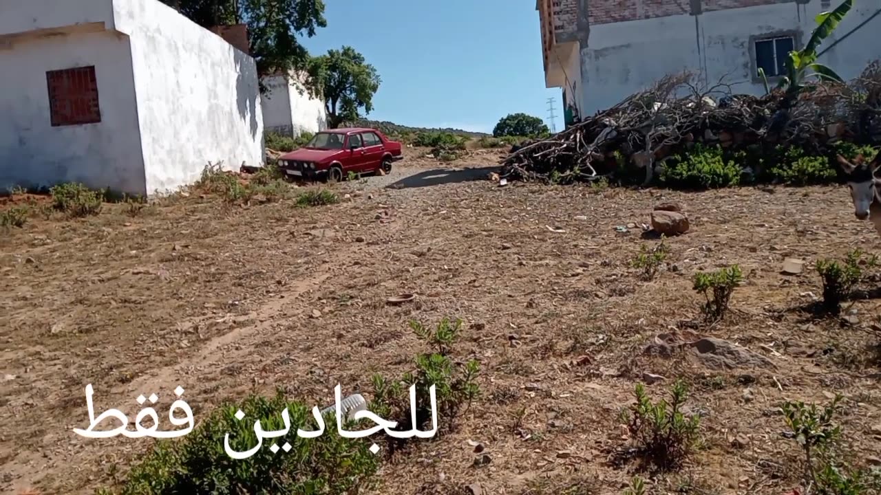 قطعة أرضية للبيع بمدينة طنجة بوكدور دار زهيرو