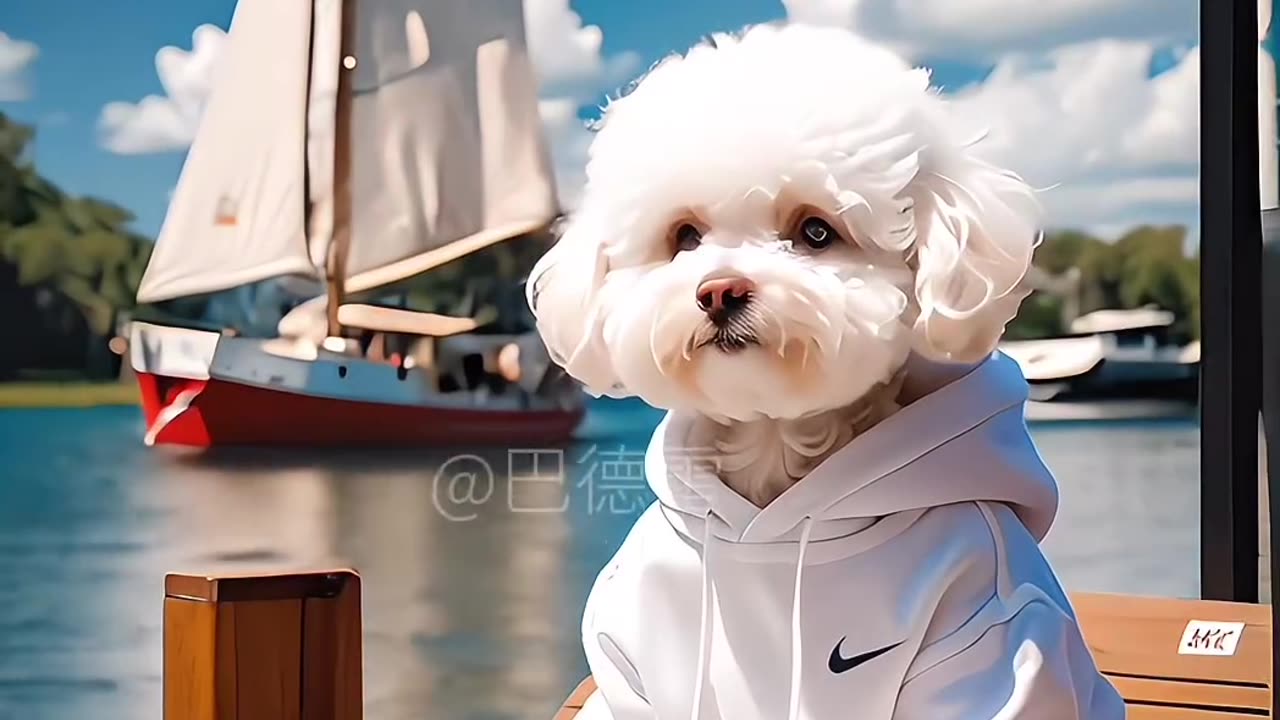 Fine and looking beautiful dog