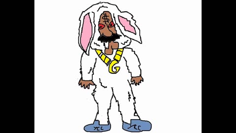 Tyrone the Easter Bunny SEZ some Mean Gangster shit