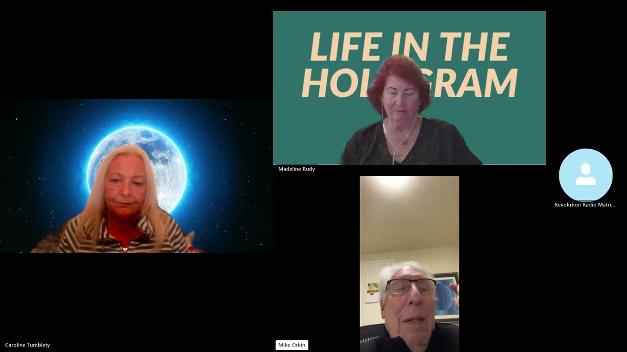 Life in the Hologram with our guest Dr Mike Orkin