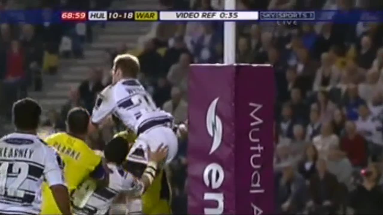 2005. Super League 10. Round 28 Of 28. Hull FC v Warrington.