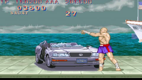 Sagat (Bonus Stage Car)