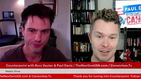 Counterpoint with Rory Sauter & Paul Davis / 11-3-2023