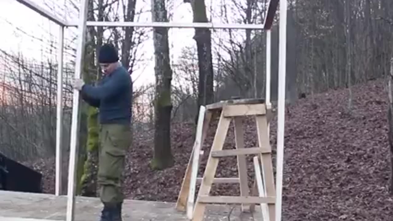 Wood create house