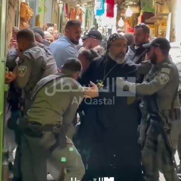 Terrorists continue attacks #Christians celebrating the"Sabbath of Light"in occupied Jerusalem