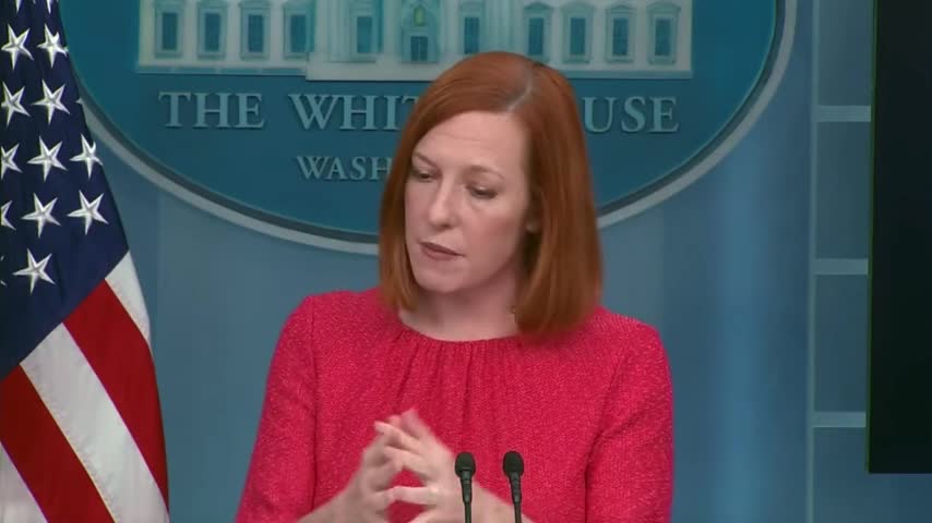 Why is Psaki dismissing the border crisis, just look what Doocy did to her