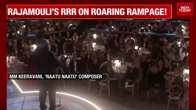 Watch: Composer MM Keeravani Gets Emotional Accepting Award For Naatu Naatu | Golden Globe Awards