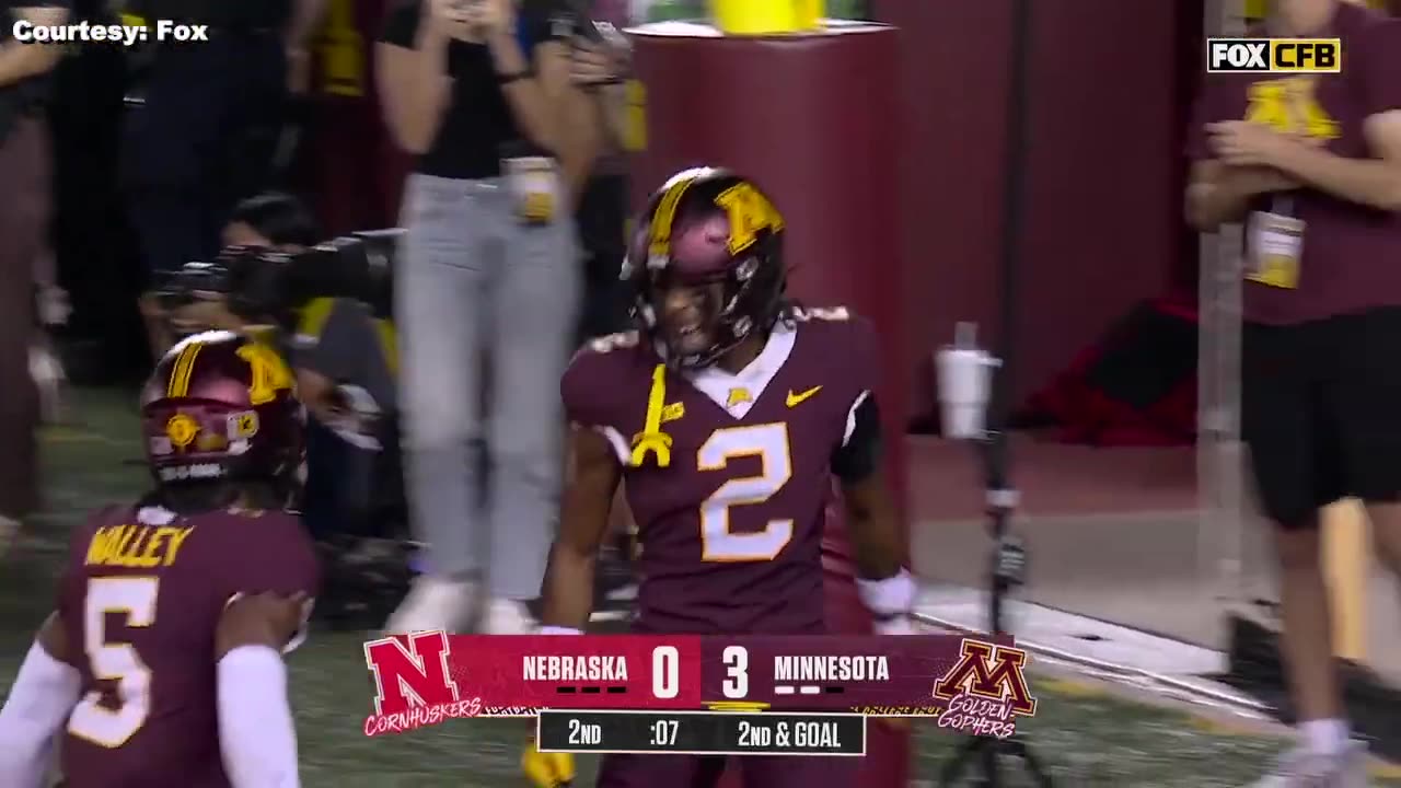 Nebraska Cornhuskers football • Minnesota Golden Gophers football | Full Game Highlights