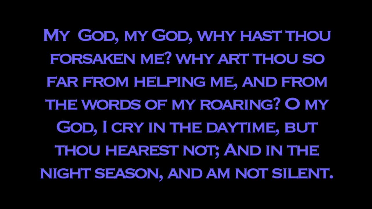Psalm 22