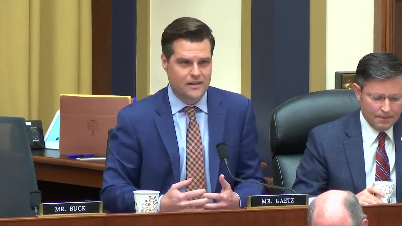 Gaetz SLAMS Dems & AG Garland for Targeting School Boards Parents