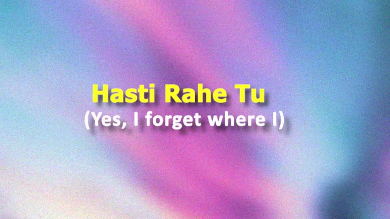 Paradox - Hasti Rahe Tu | Lyrics Status