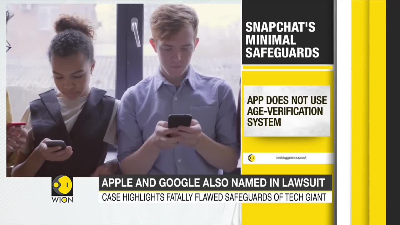 Snapchat sued for being 'defective', lawsuit alleges company does nothing to protect minors | WION