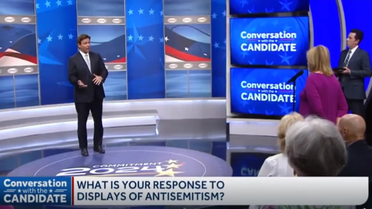 Ron DeSantis Shabbos Goy for Israel and Jewish Interest