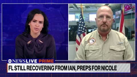 Emergency official on Hurricane Nicole prep