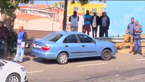 Drive-by shooting in Lenny Naidu Drive, Durban