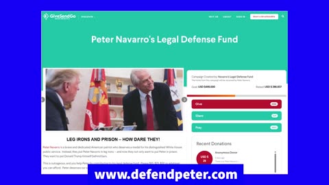 Peter Navarro Says "Help Me, Help You!"