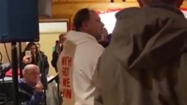 DO NOT BREAK THE LINE. Coutts Crossing Pastors Speech Canada Freedom Truckers