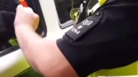 UK Police after taking the knee is no longer fashionable!