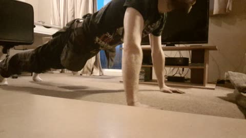 Push Ups (120) Sit Ups (120)