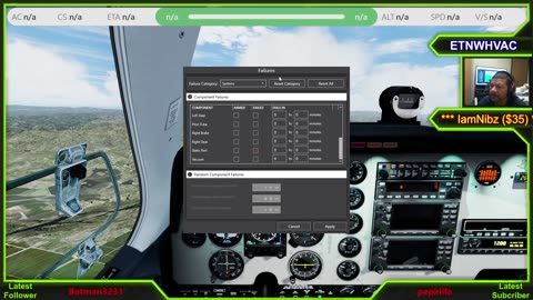 Showcasing Failures On Flight Simulation!!!