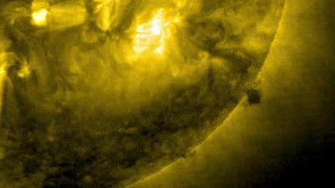 Black Cube Exits Sun, NASA Covers It Up!
