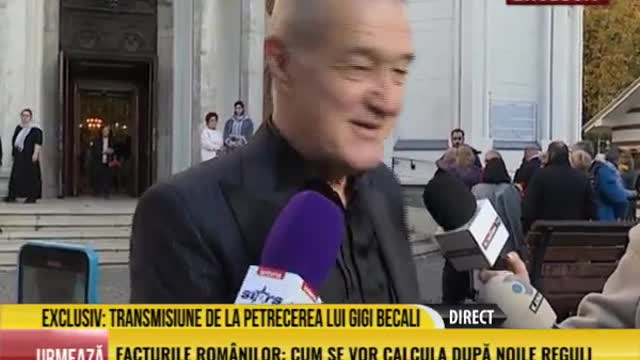 Ereticul Ecumenist Gigi Becali accepta NEBOTEZUL moale, Batjocoreste Semnul Sv. Cruci, 12 noie. 2022