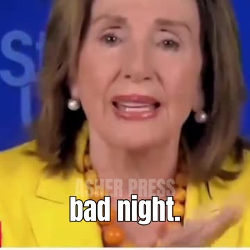 Nancy Pelosi - ‘healthcare professionals’ say Trump has dementia'