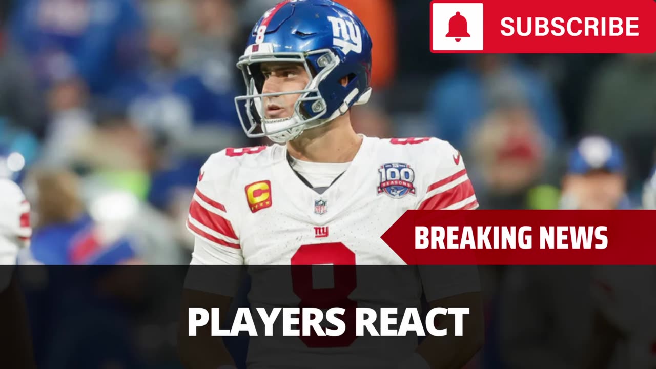 Giants Players React To Jones Benching - Some Aren’t Happy