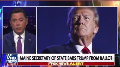 Maine Secretary of State bars Trump from ballot.