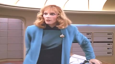 Picard bangs accordion girl Star Trek The Next Generation