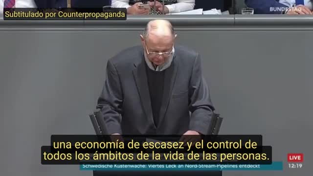 Un diputado alemán dice la verdad sobre la Agenda2030