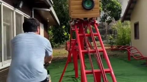When your dad is physics teacher.