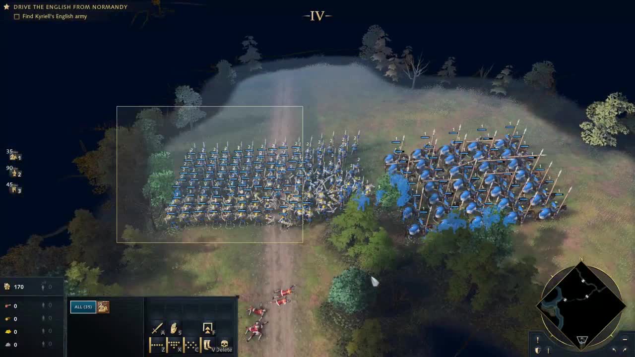 AOE 4 100 year war part 8, Kicking them out of France