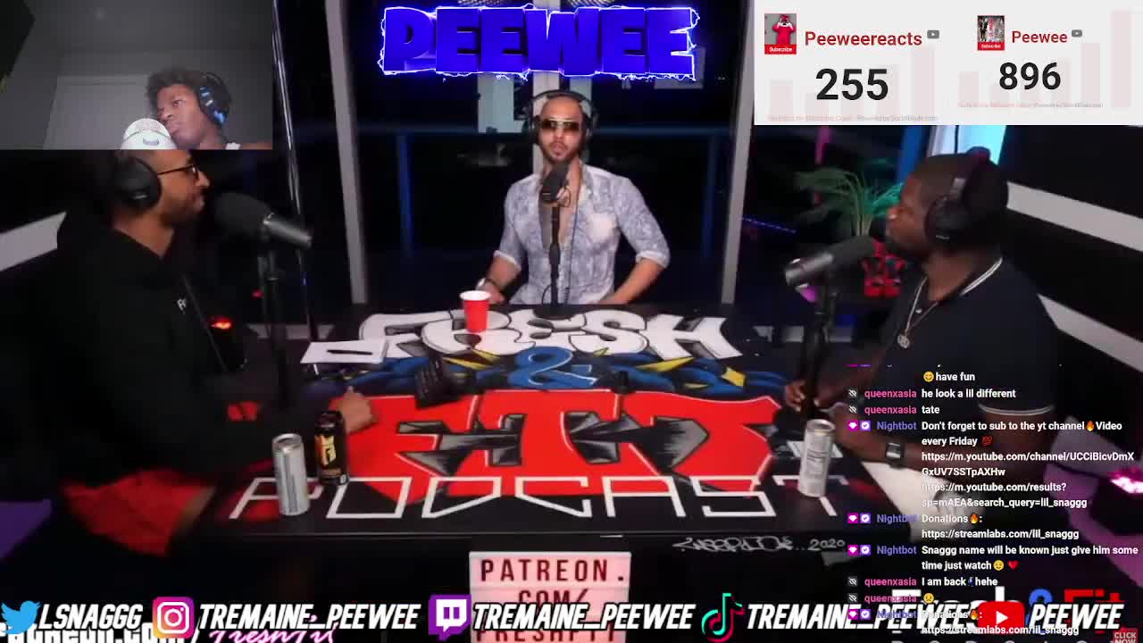 Peewee Reacts Andrew Tate BACK and UNCENSORED! The MOST BASED Podcast on YouTube! TateSpeech