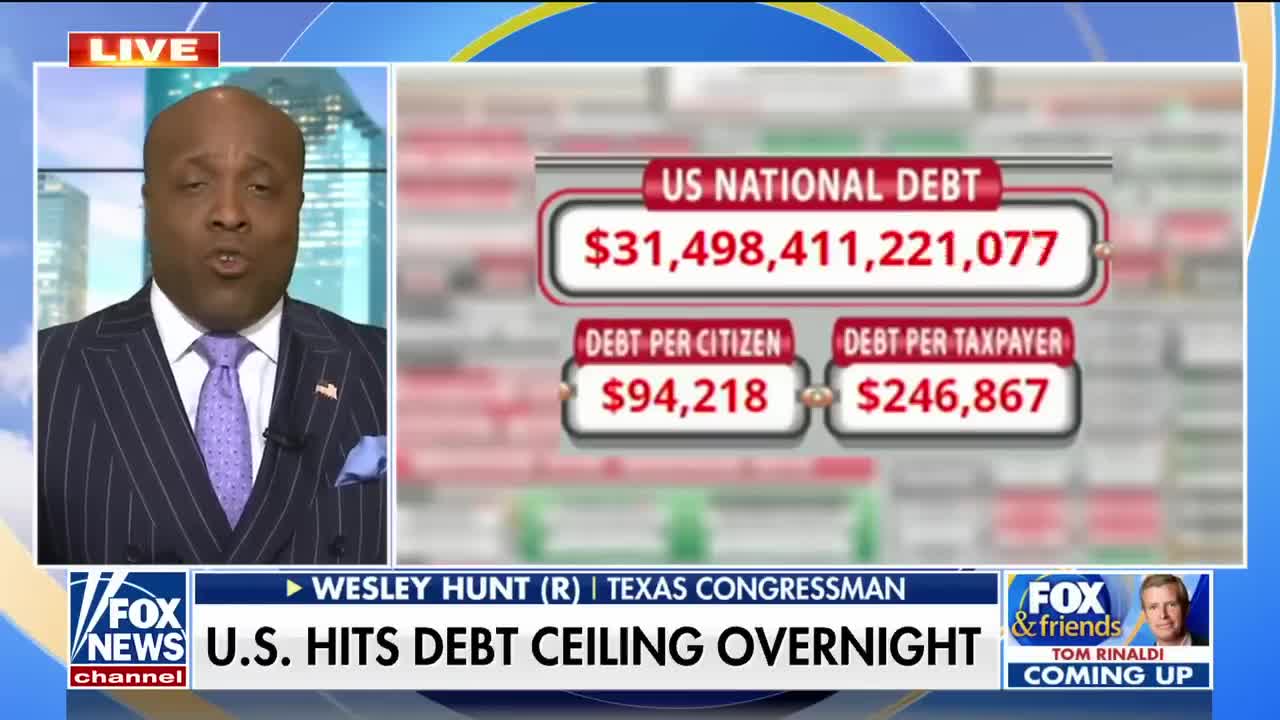 'Enough is enough' as US hits debt ceiling again