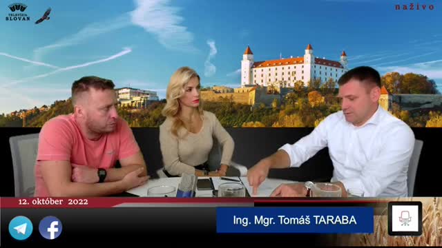 Tomáš TARABA a Štefan HARABIN v TV SLOVAN