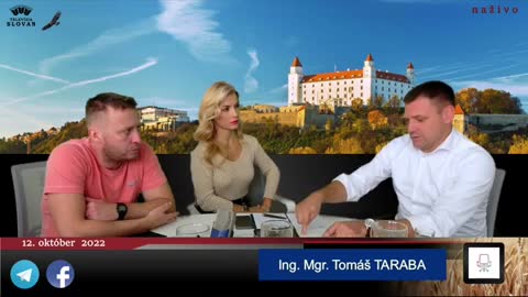 Tomáš TARABA a Štefan HARABIN v TV SLOVAN