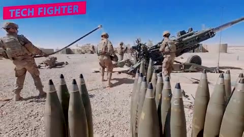 Want to fight us army ? Where is us army new super artillery that is kil with one