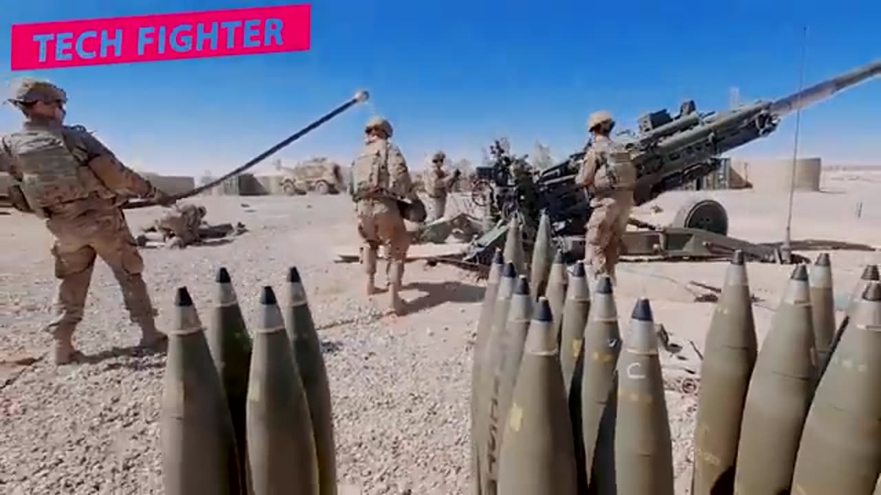 Want to fight us army ? Where is us army new super artillery that is kil with one