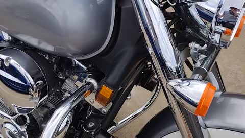 Honda Shadow Aero American Classic Chop Straight pipe sound