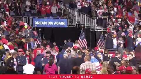 Donald Trump Rally Milwaukee Wisconsin 11/1/24