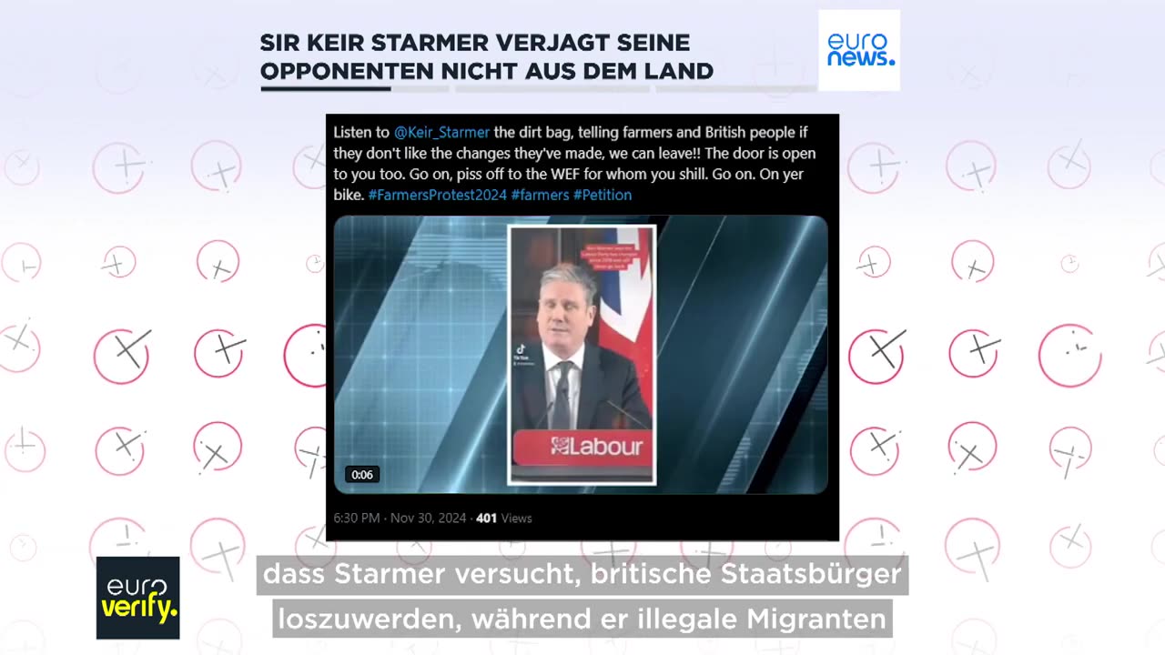 Faktencheck: Will Keir Starmer seine Opponenten aus dem Land verjagen?