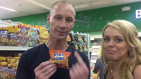 Lucy and Kel's take on a Philippine supermarket