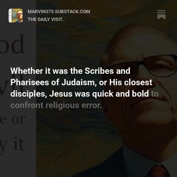 Jesus' Bold Challenge