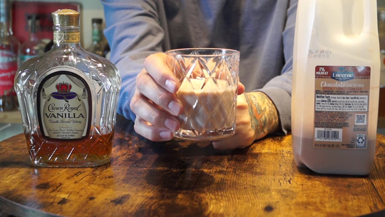 Vanilla Crown Royal & Chocolate Milk