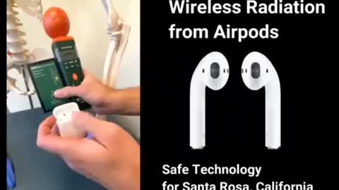 Are wireless airpods good to human health